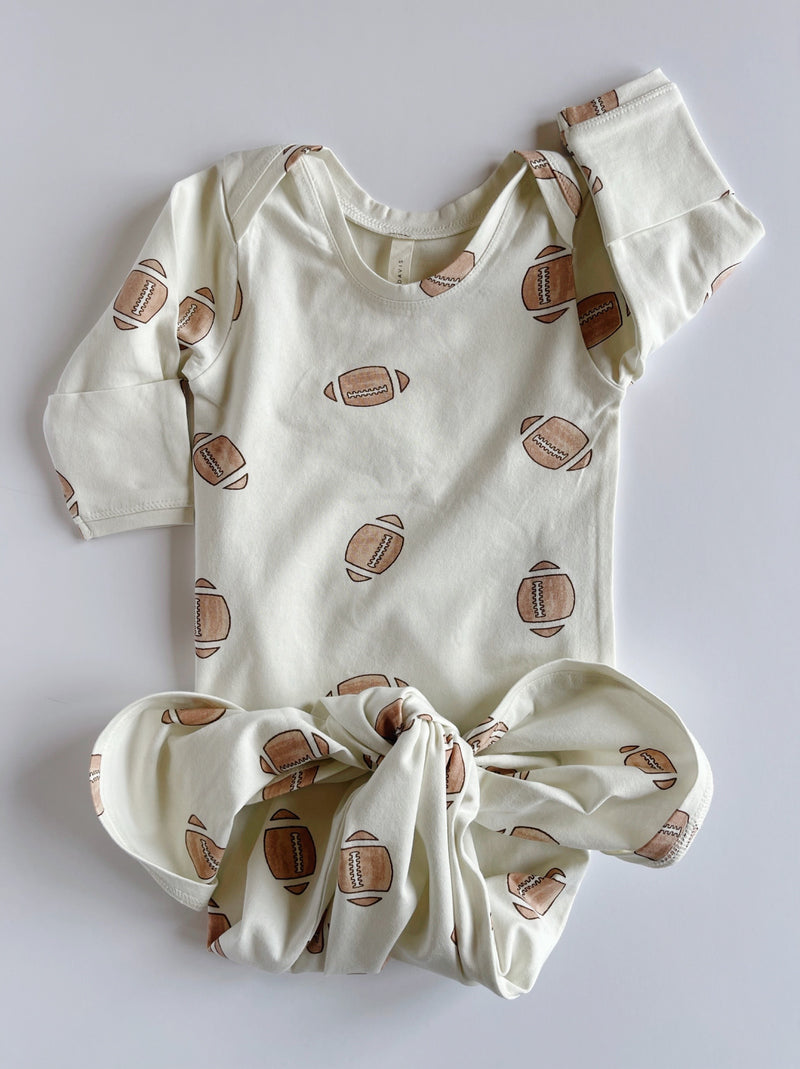Football Knotted Gown OS