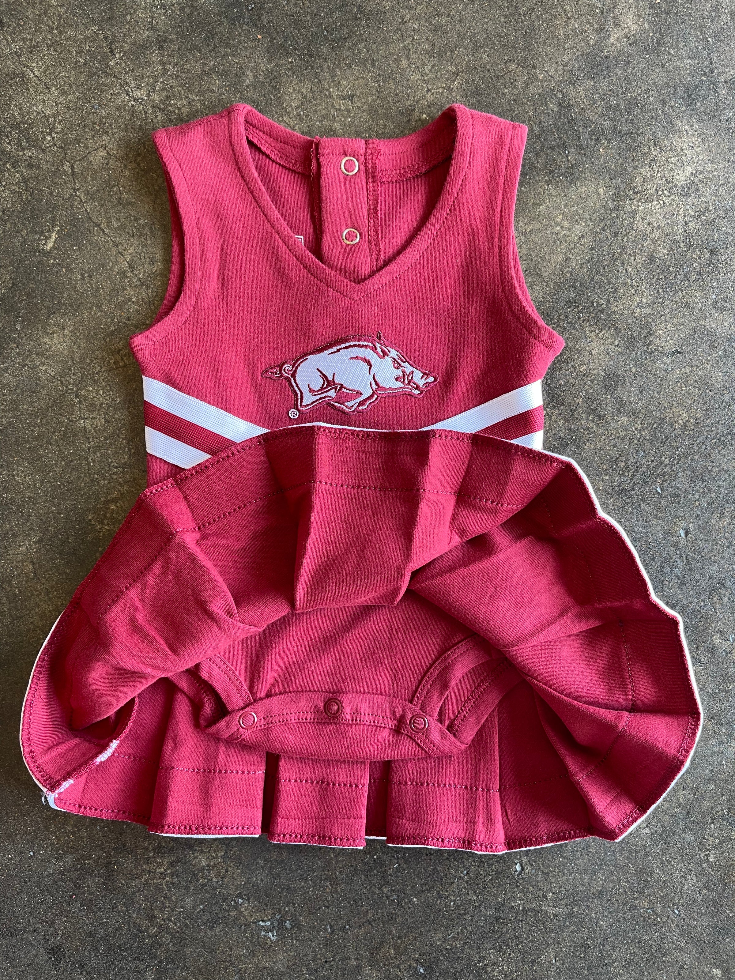 Razorback Bodysuit Cheer Dress
