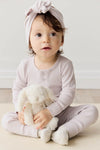 Organic Cotton Modal Long Sleeve Bodysuit - Luna