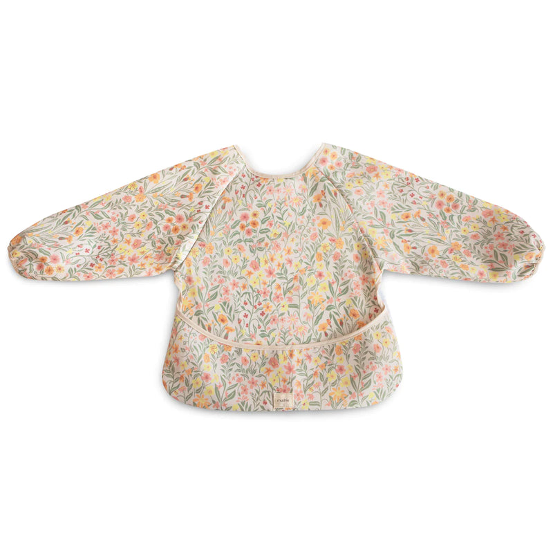 Long Sleeve Bib - Pastel Blooms