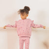 Ballerina Print Rose Sweatshirt
