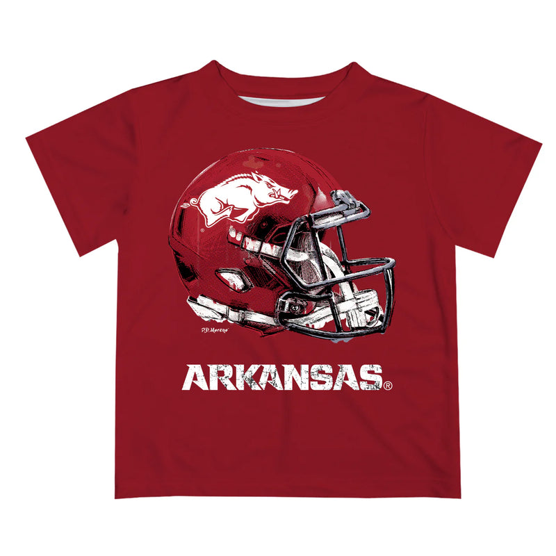 Arkansas Razorbacks Football Helmet T-Shirt