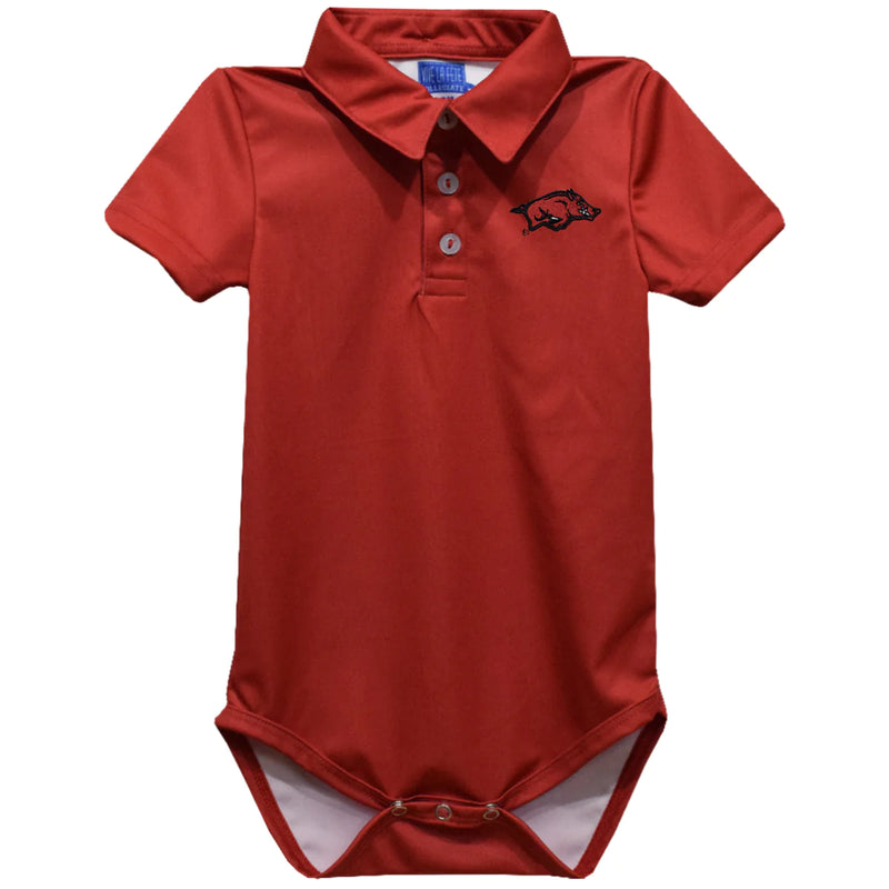 Arkansas Razorbacks Polo Onesie