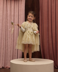 Tulle Cape || Champagne Star