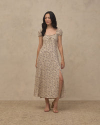 Women's Nancy Dress || Blue Garden