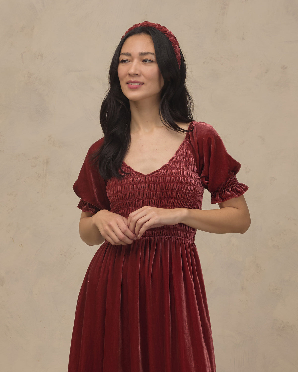Women's Adele Dress Ruby
