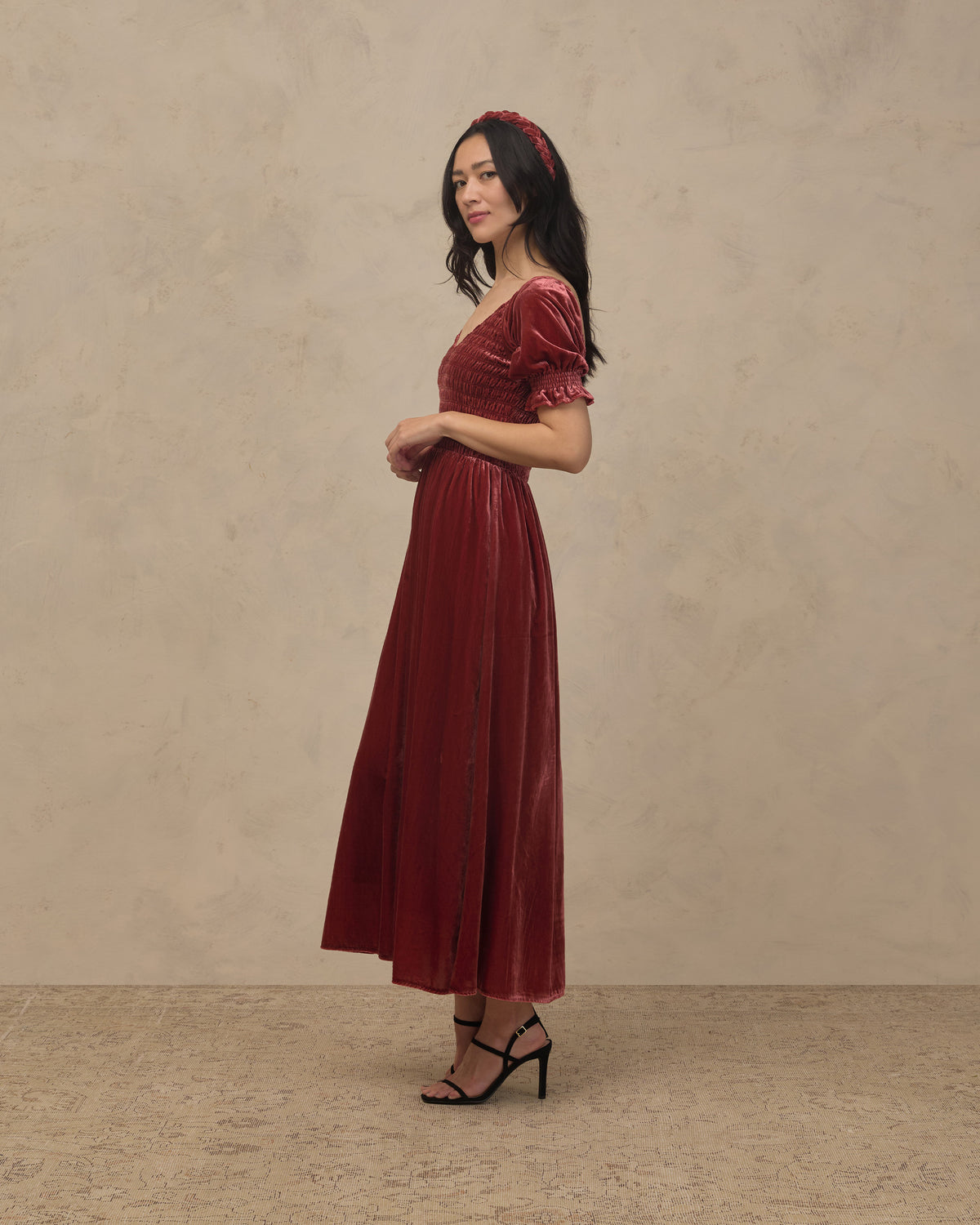 Women's Adele Dress Ruby