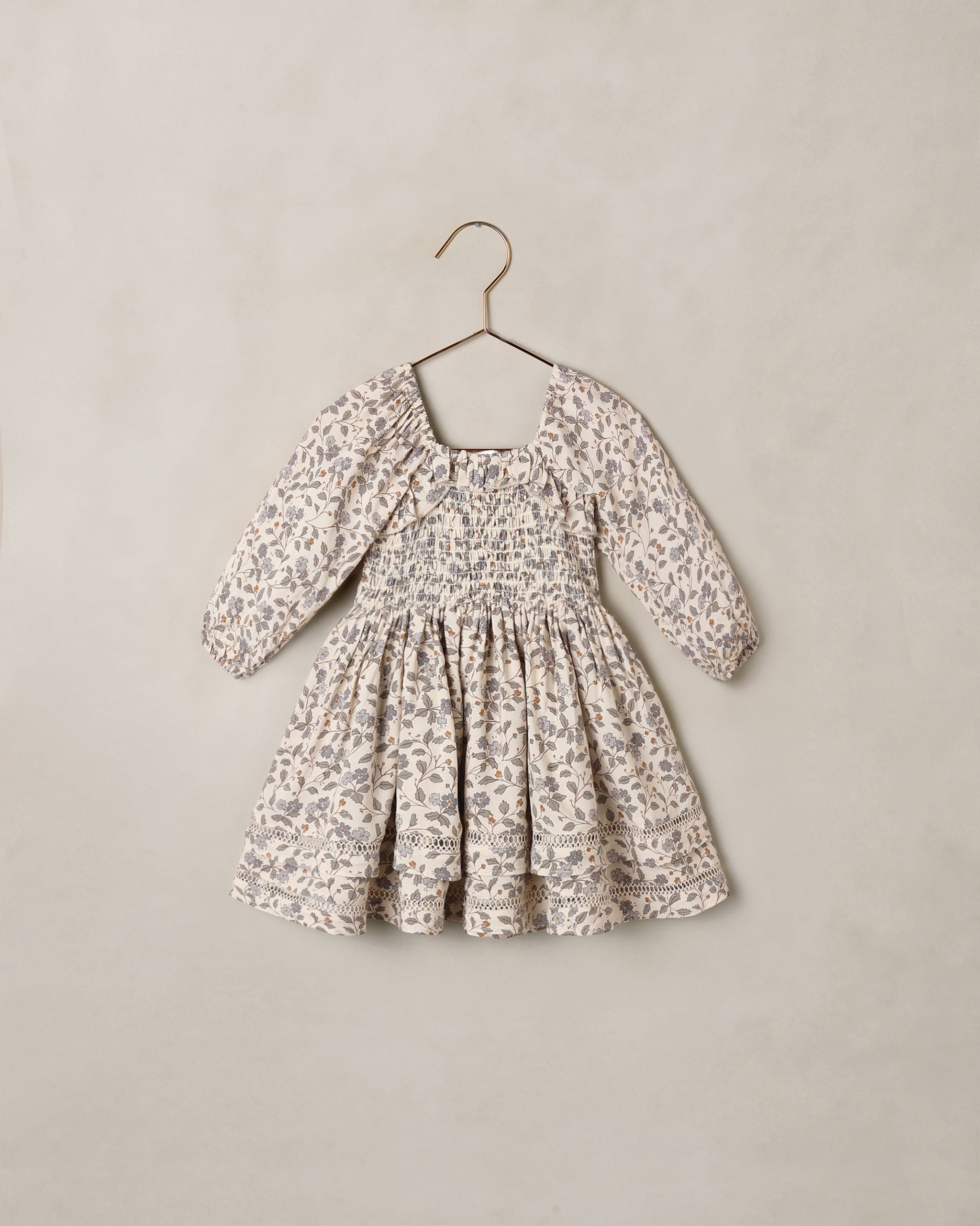 Elodie Dress || Blue Garden