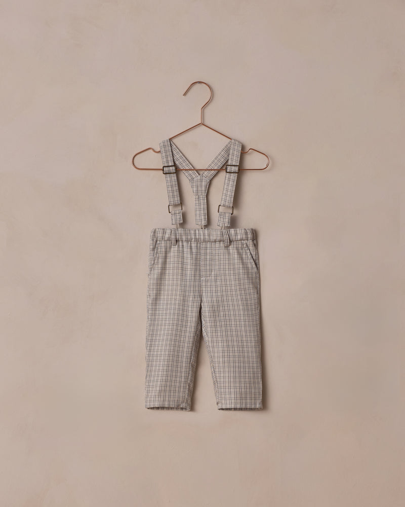 Suspender Pant | French Blue