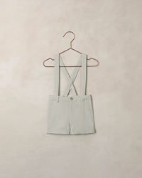 Suspender Short | Sky Stripe