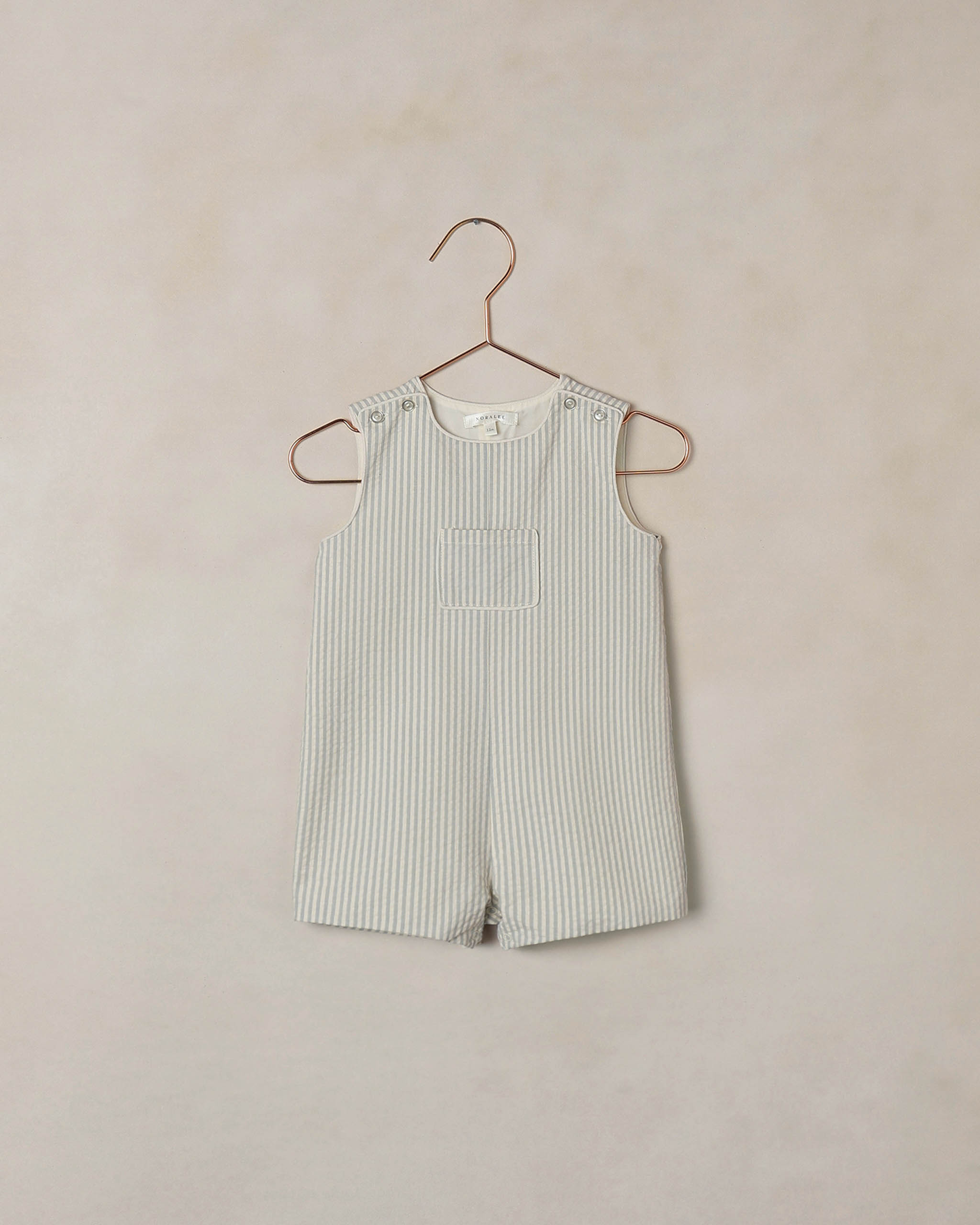 Georgie Romper | Sky Stripe