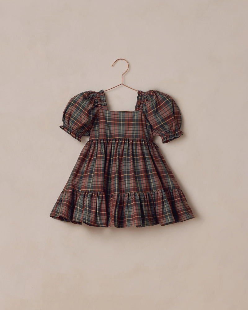 Louella Dress | Winter Tartan