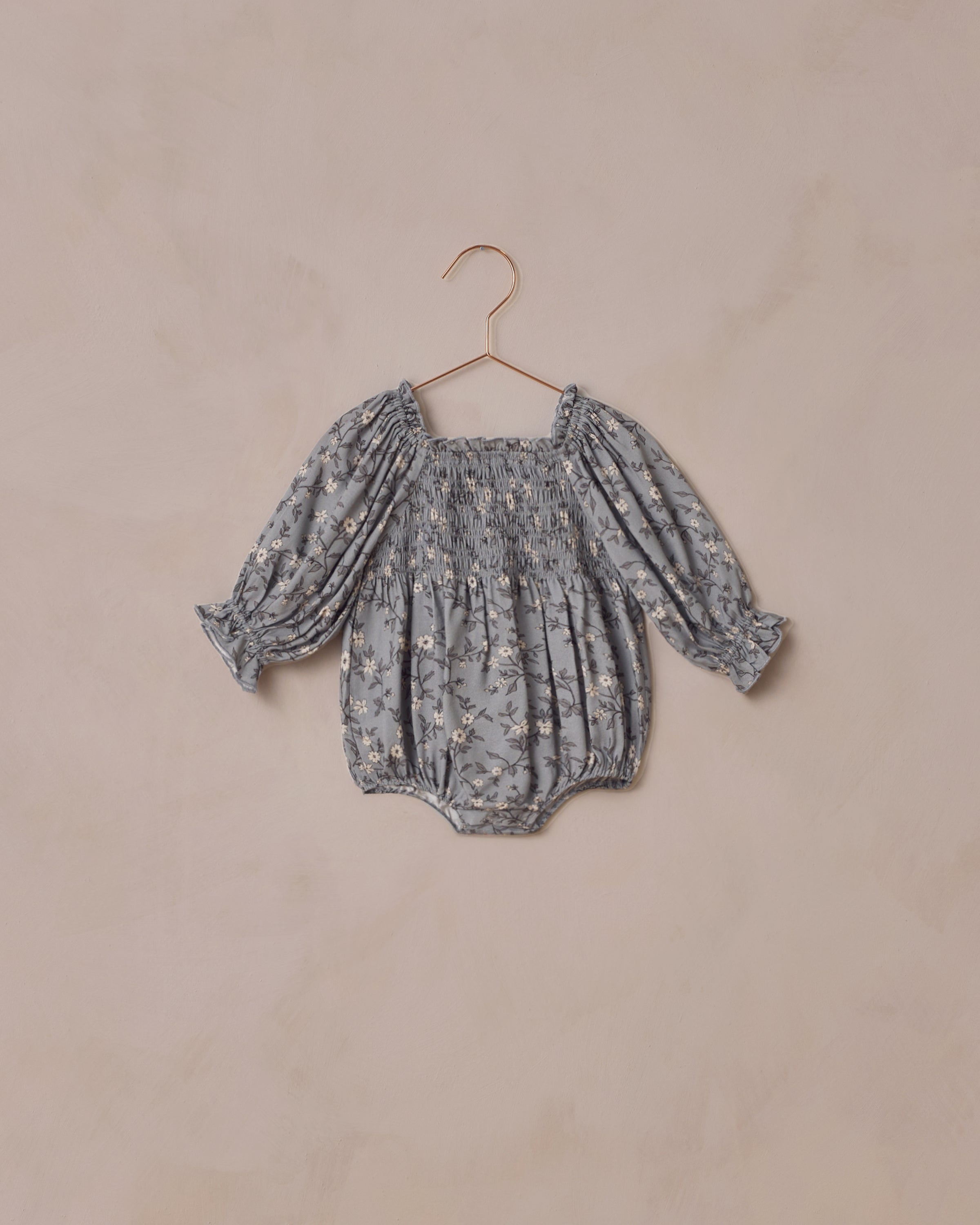 Autumn Romper | French Blue Floral
