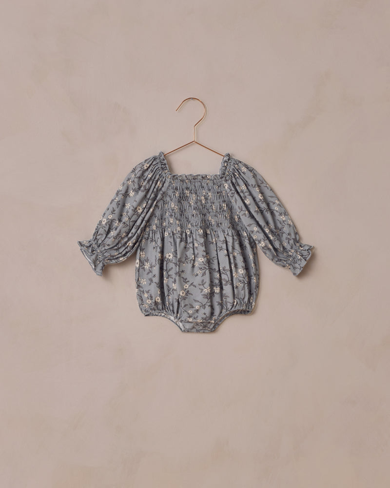 Autumn Romper | French Blue Floral