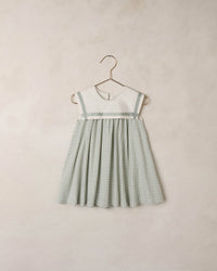 Daisy Dress | Eucalyptus Check