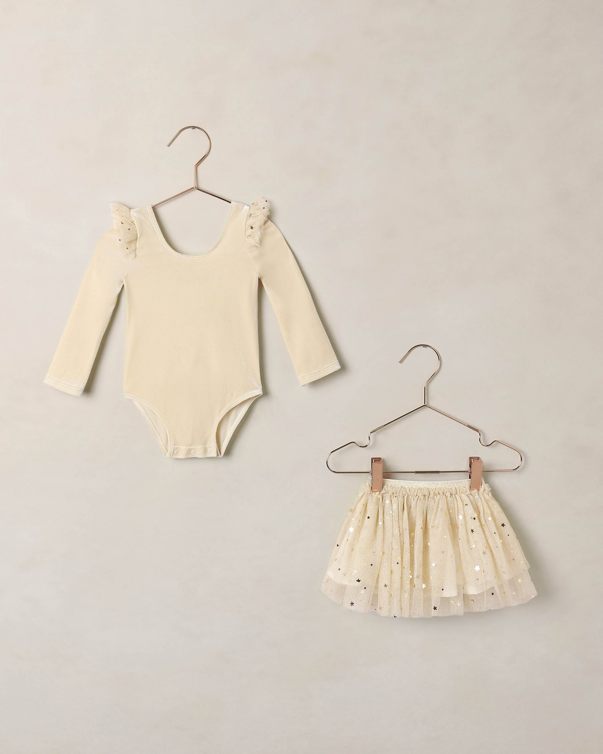 Pixie Tutu Set || Champagne