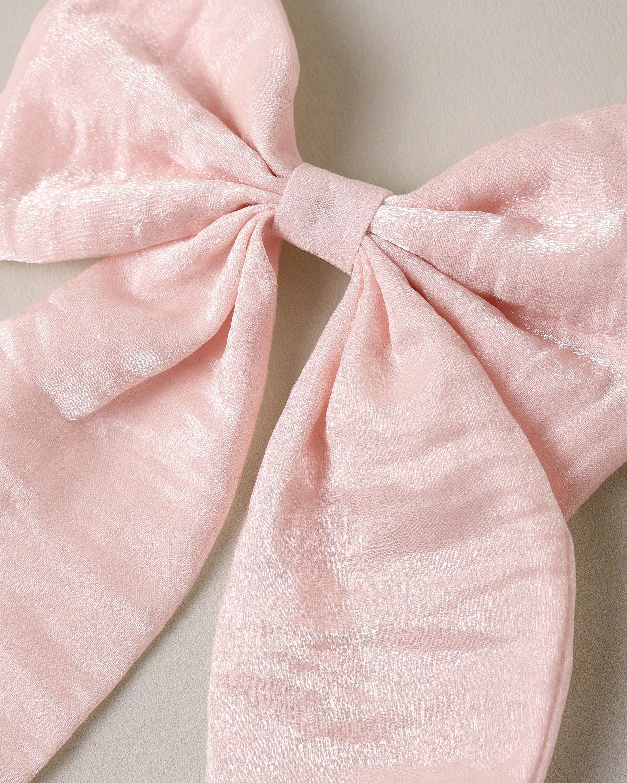 Everly Bow || Rose Shimmer