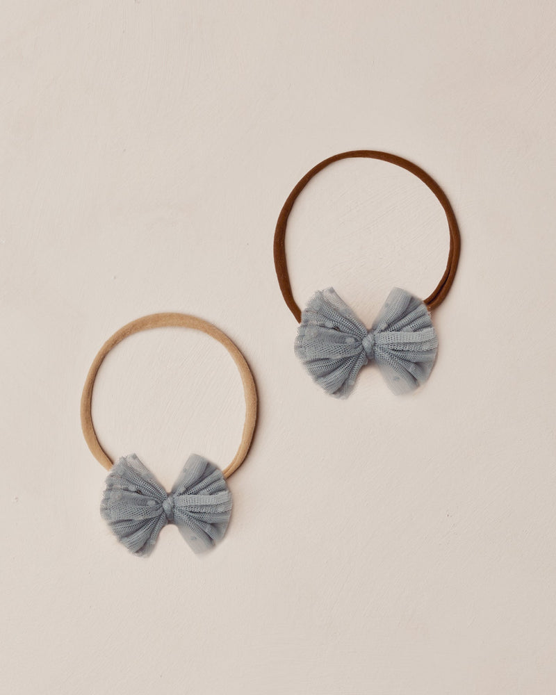 Flutter Tulle Headband | French Blue