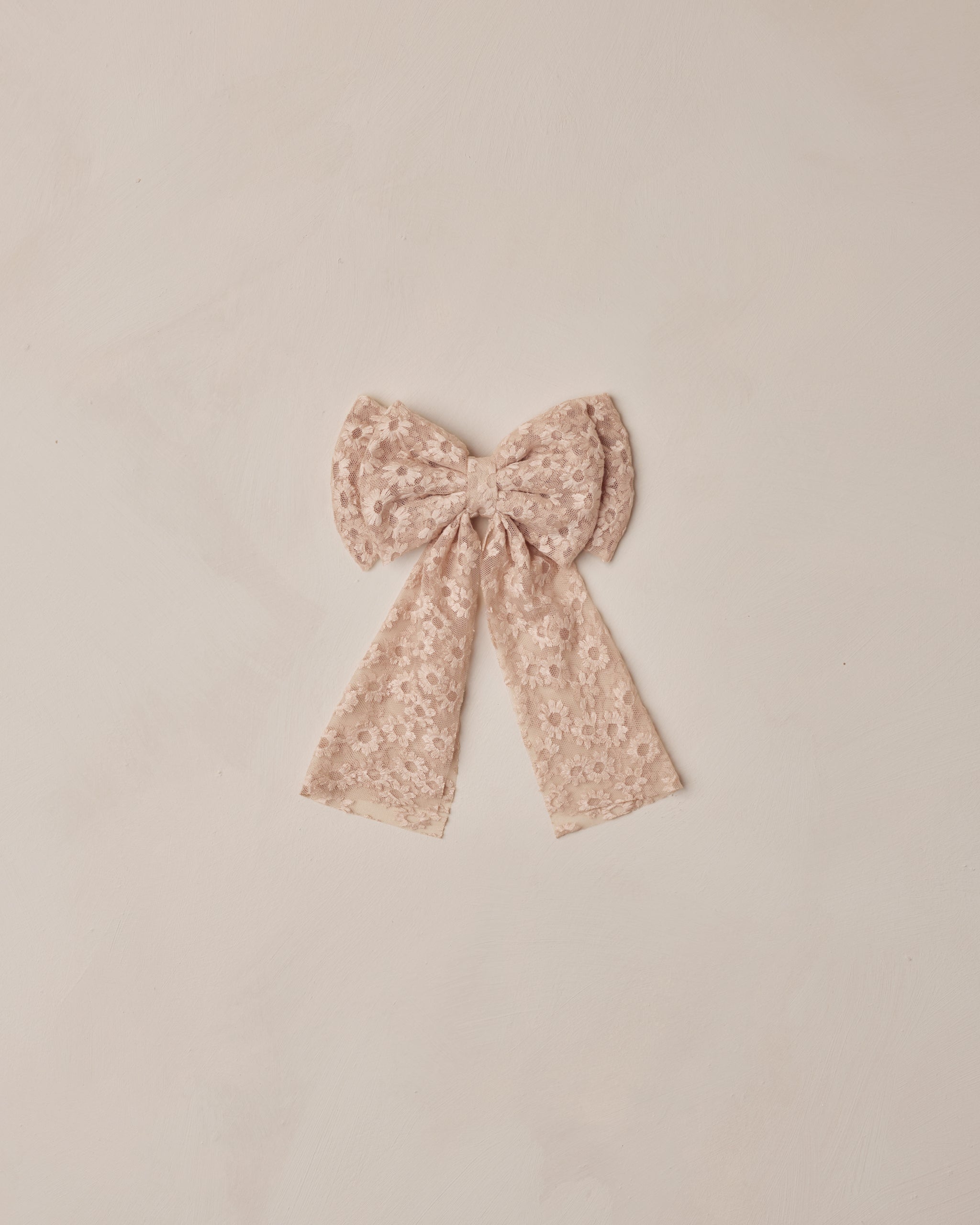 Alice Bow | Rose Embroidered Daisy