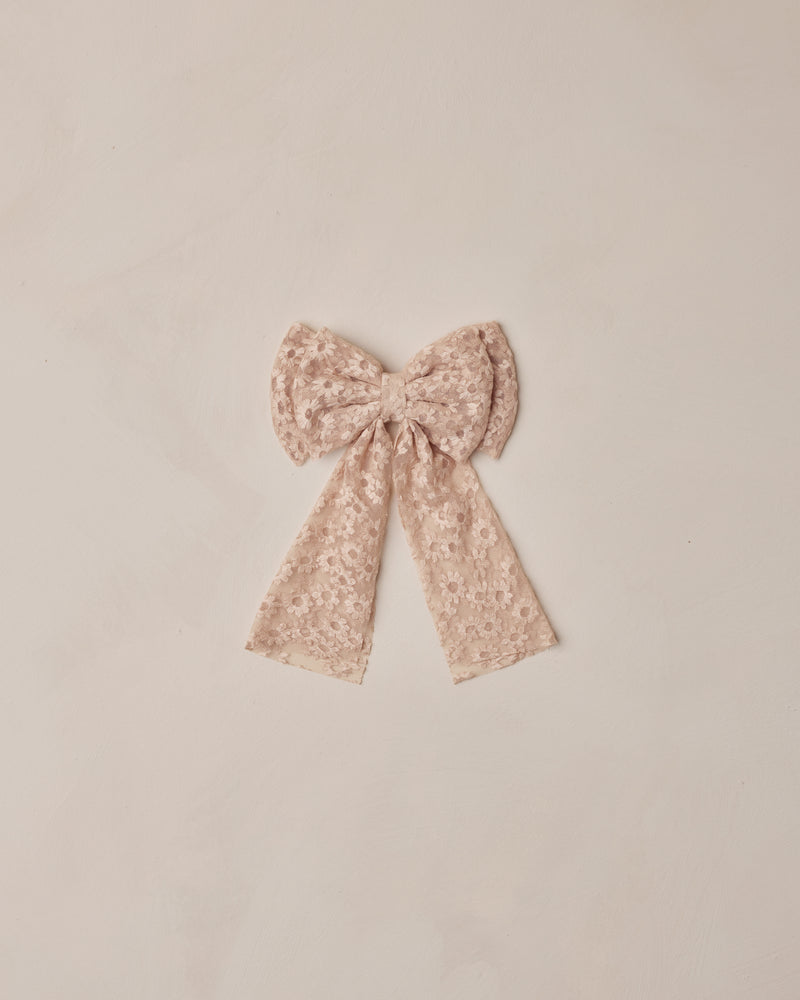 Alice Bow | Rose Embroidered Daisy