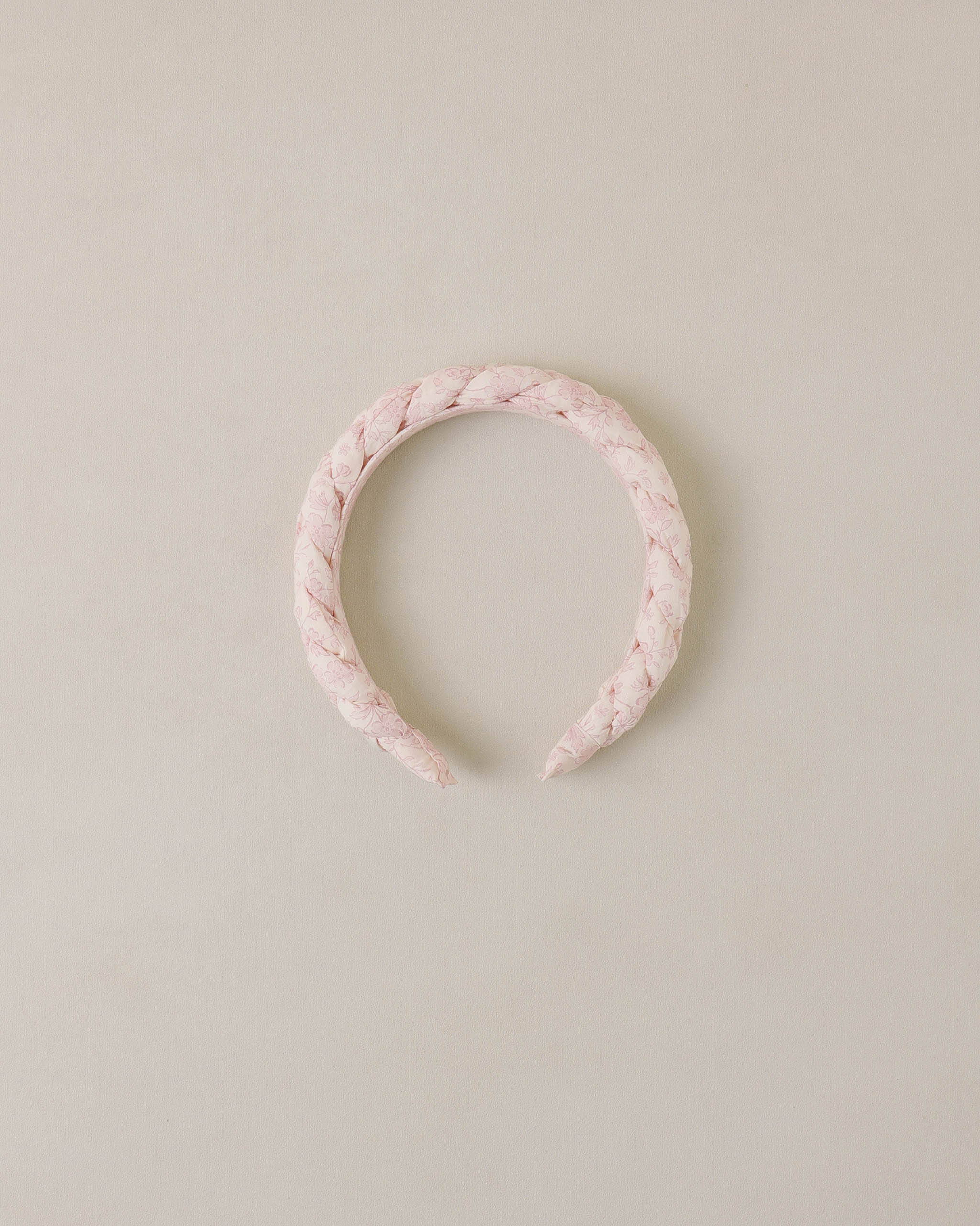 Braided Headband | Lavender Floral