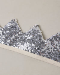 Crown + Wand || Silver Sequin