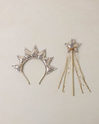 Sun Crown + Wand || Gold