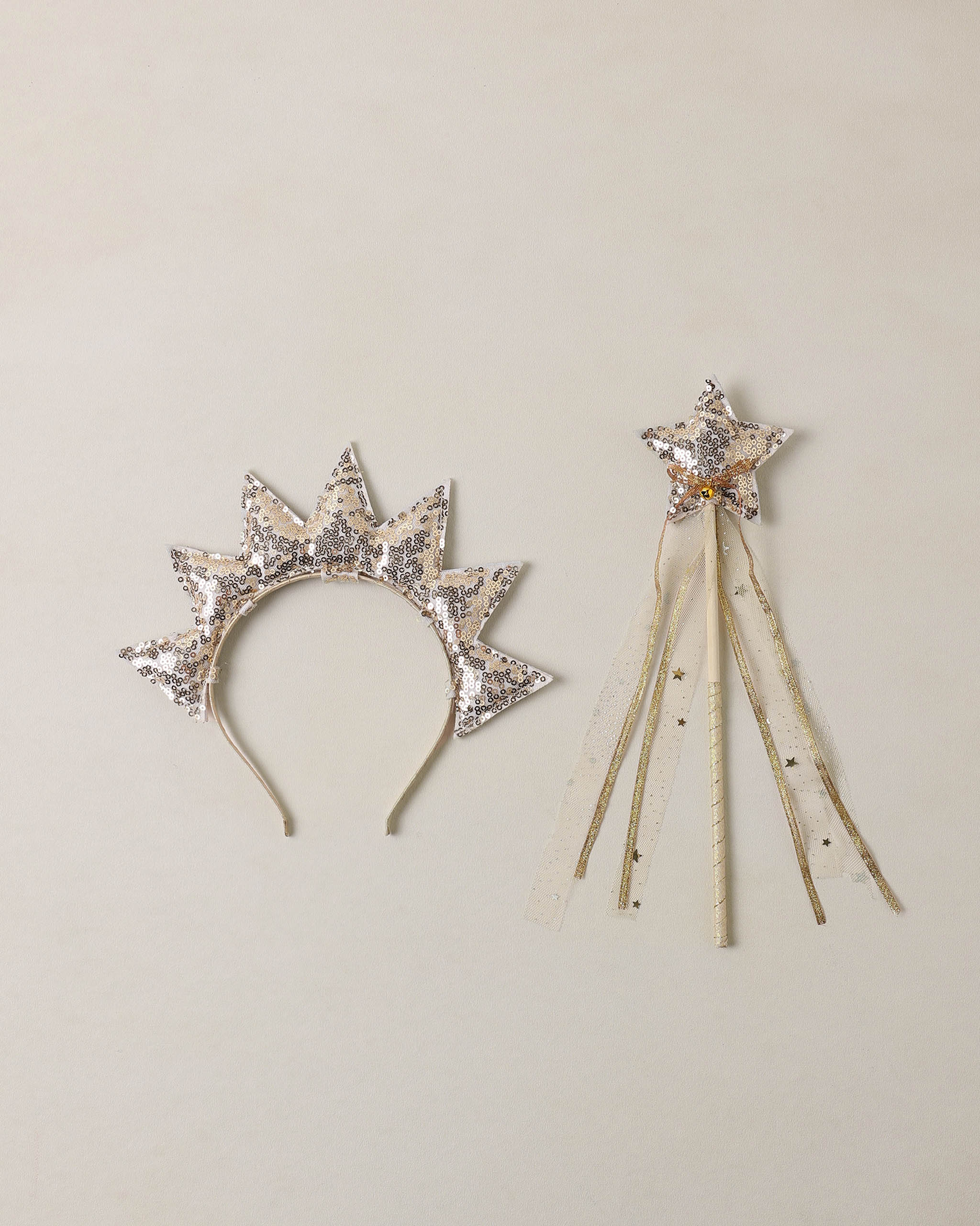 Sun Crown + Wand || Gold