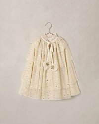 Tulle Cape || Champagne Star