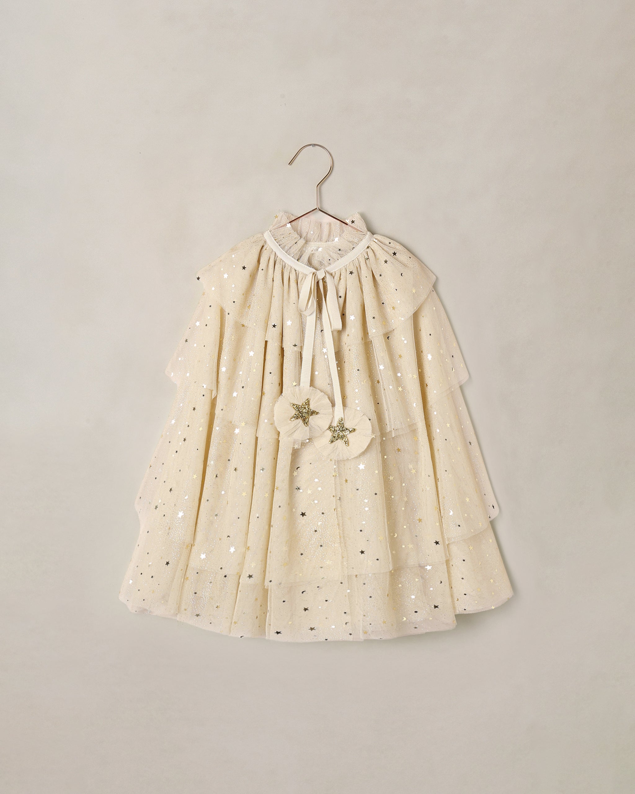 Tulle Cape || Champagne Star