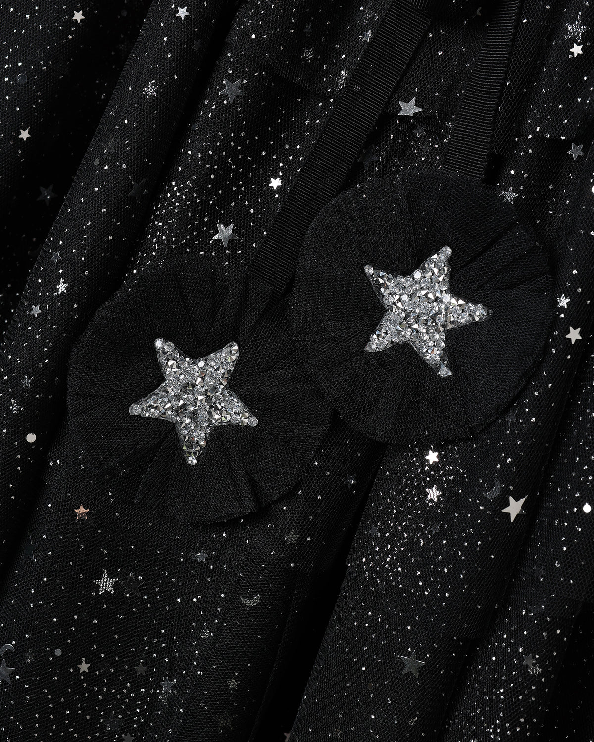 Tulle Cape || Black