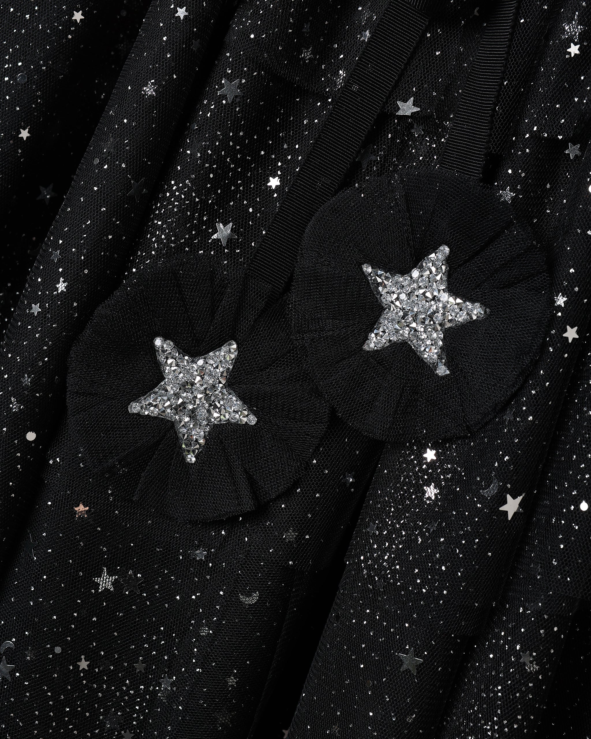 Tulle Cape || Black