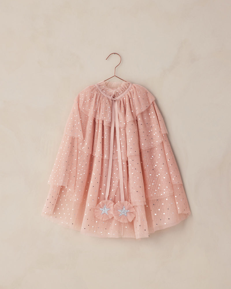 Tulle Cape | Rose