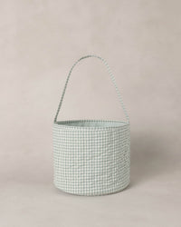 Easter Basket | Eucalyptus Check