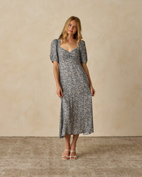 Violet Dress || French Blue Floral