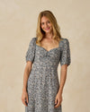 Violet Dress || French Blue Floral