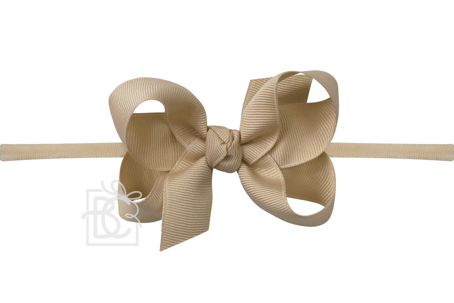 3.5″ Bow Headband  | Oatmeal