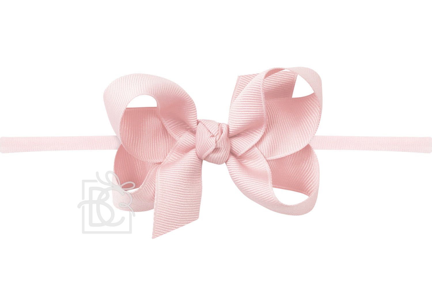 3.5″ Bow Headband  | Light Pink