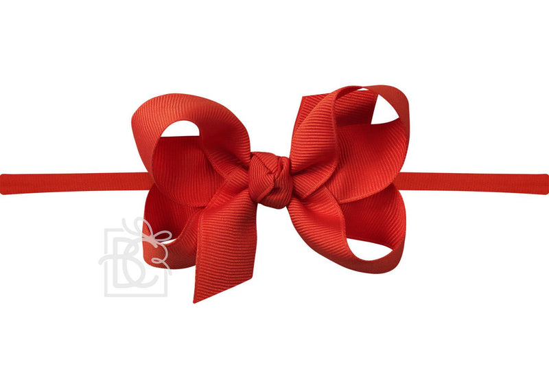 3.5″ Bow Headband  | Red