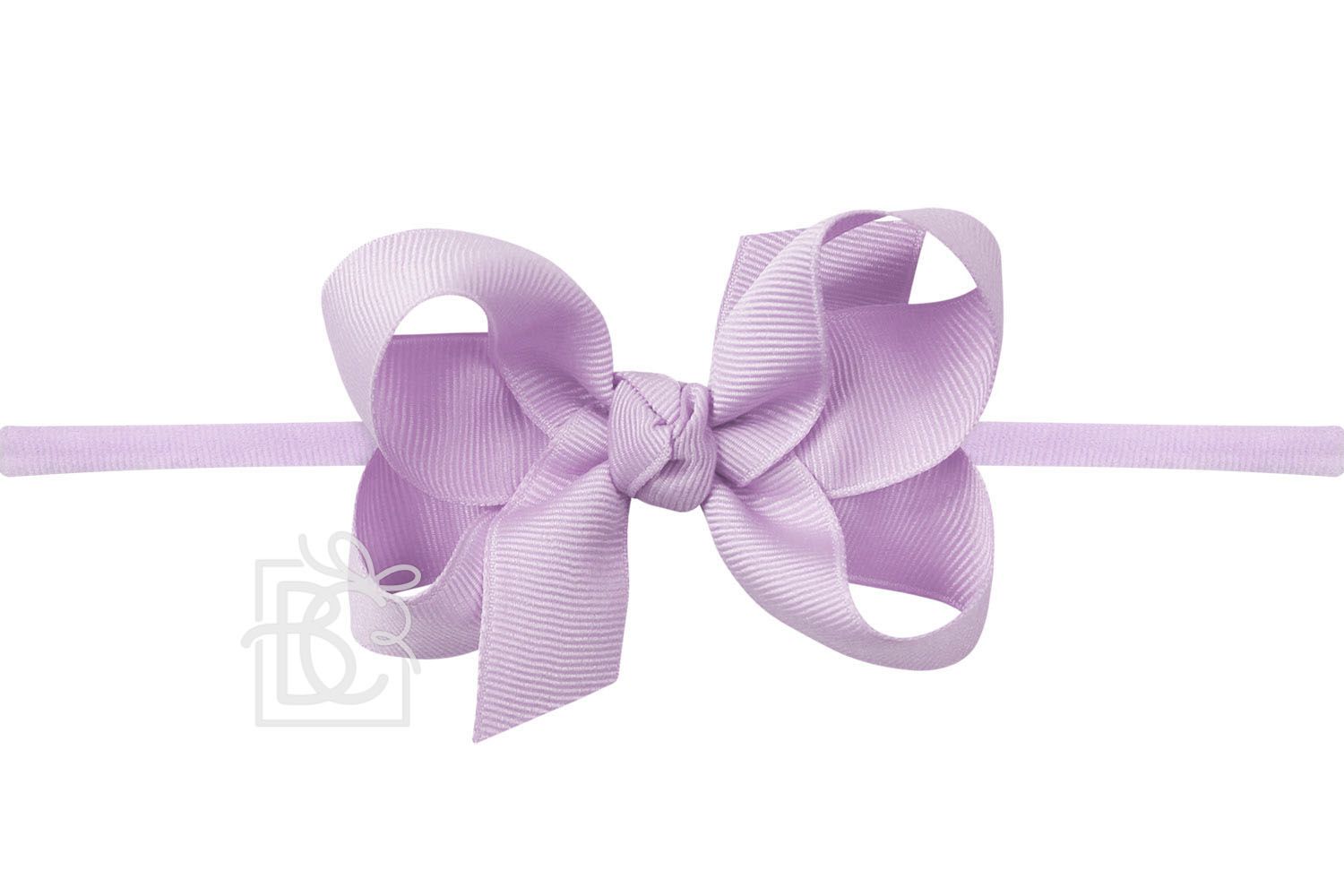 3.5″ Bow Headband  | Light Orchid