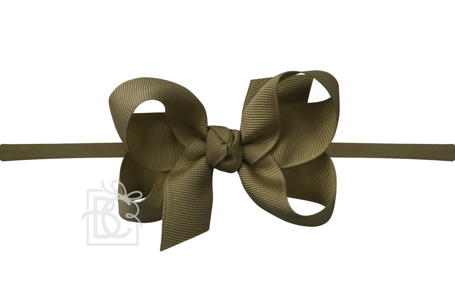 3.5″ Bow Headband | Moss