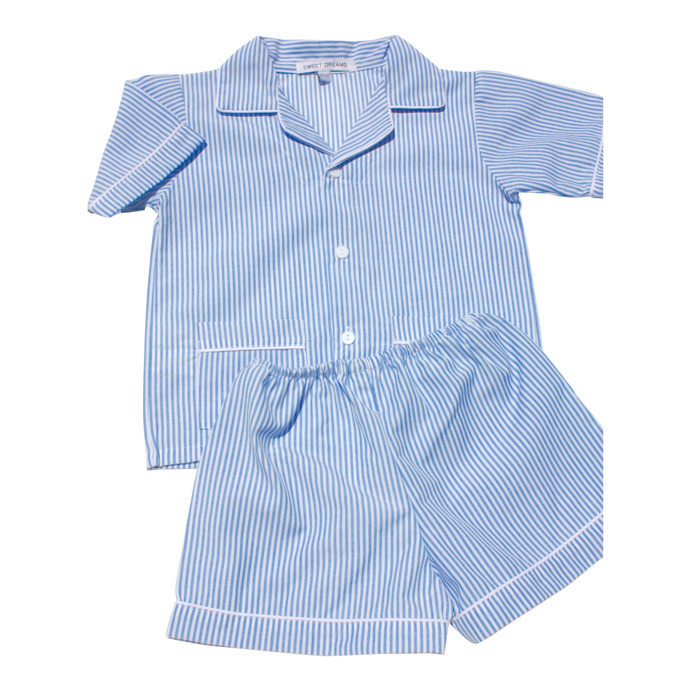 Blue Stripe PJ Set
