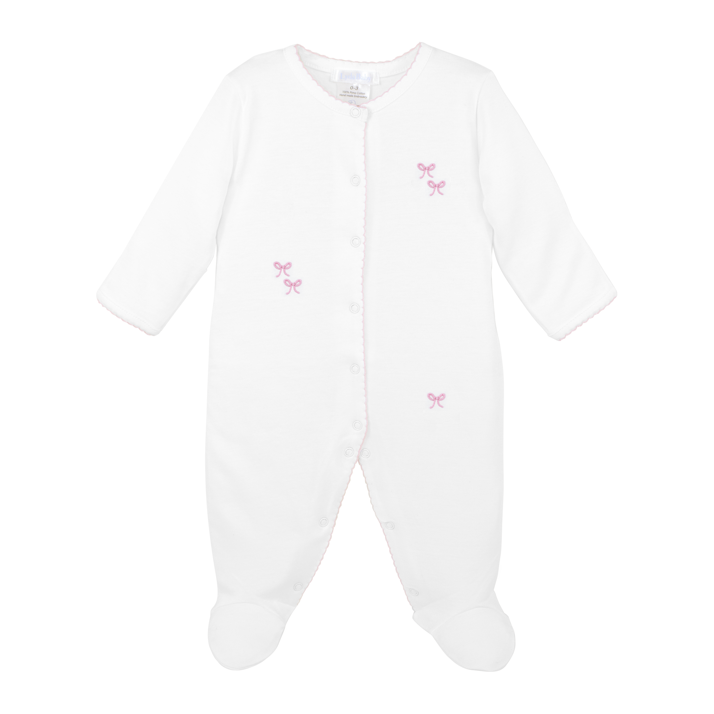 Lace Lane Bow Footie