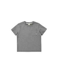 Cove Essential Pocket Tee Dark Heathered Grey