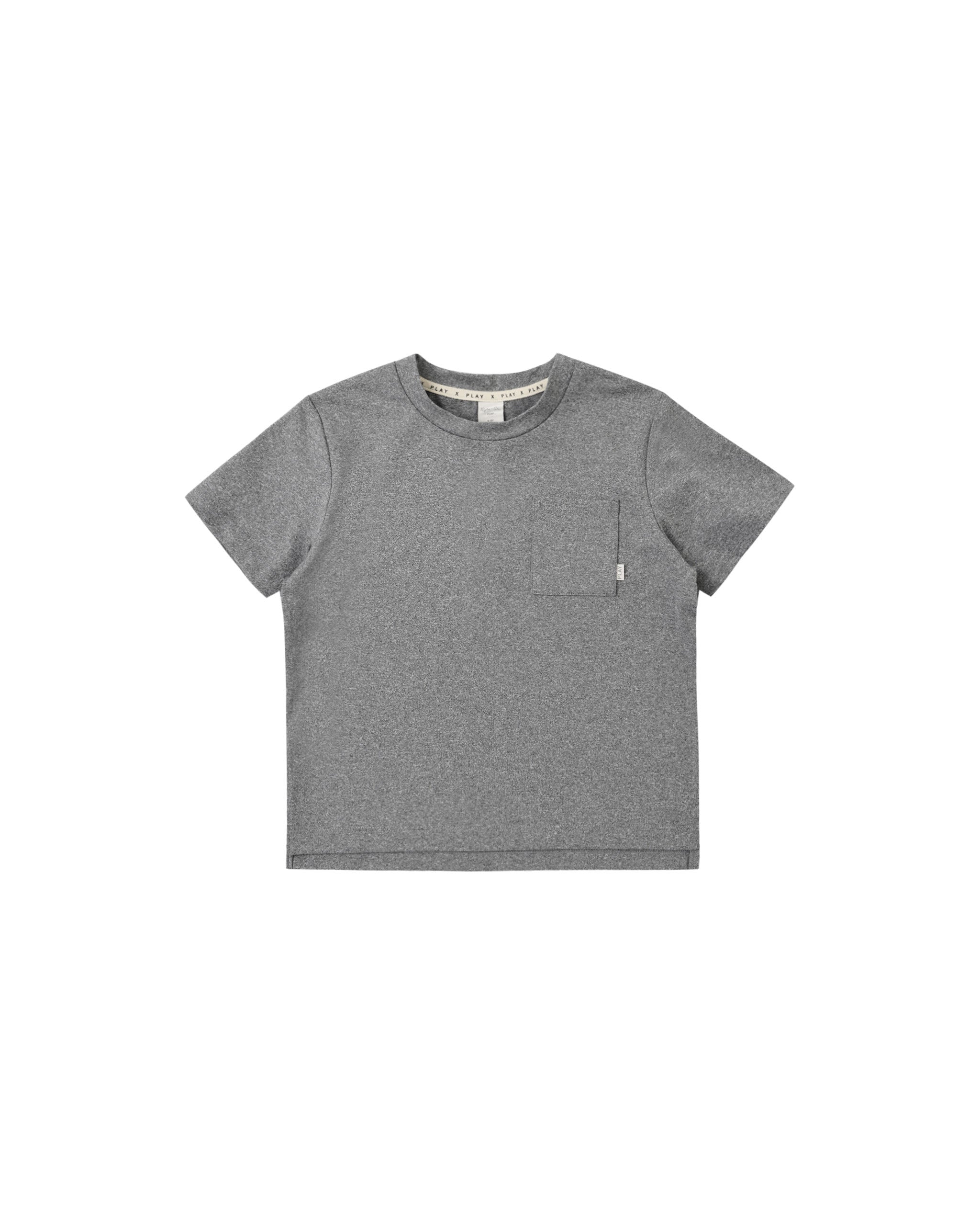 Cove Essential Pocket Tee Dark Heathered Grey