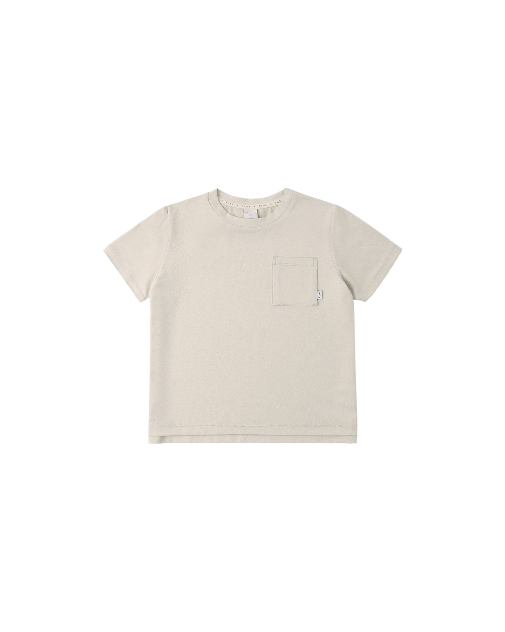 Cove Essential Pocket Tee || Heathered Pebble
