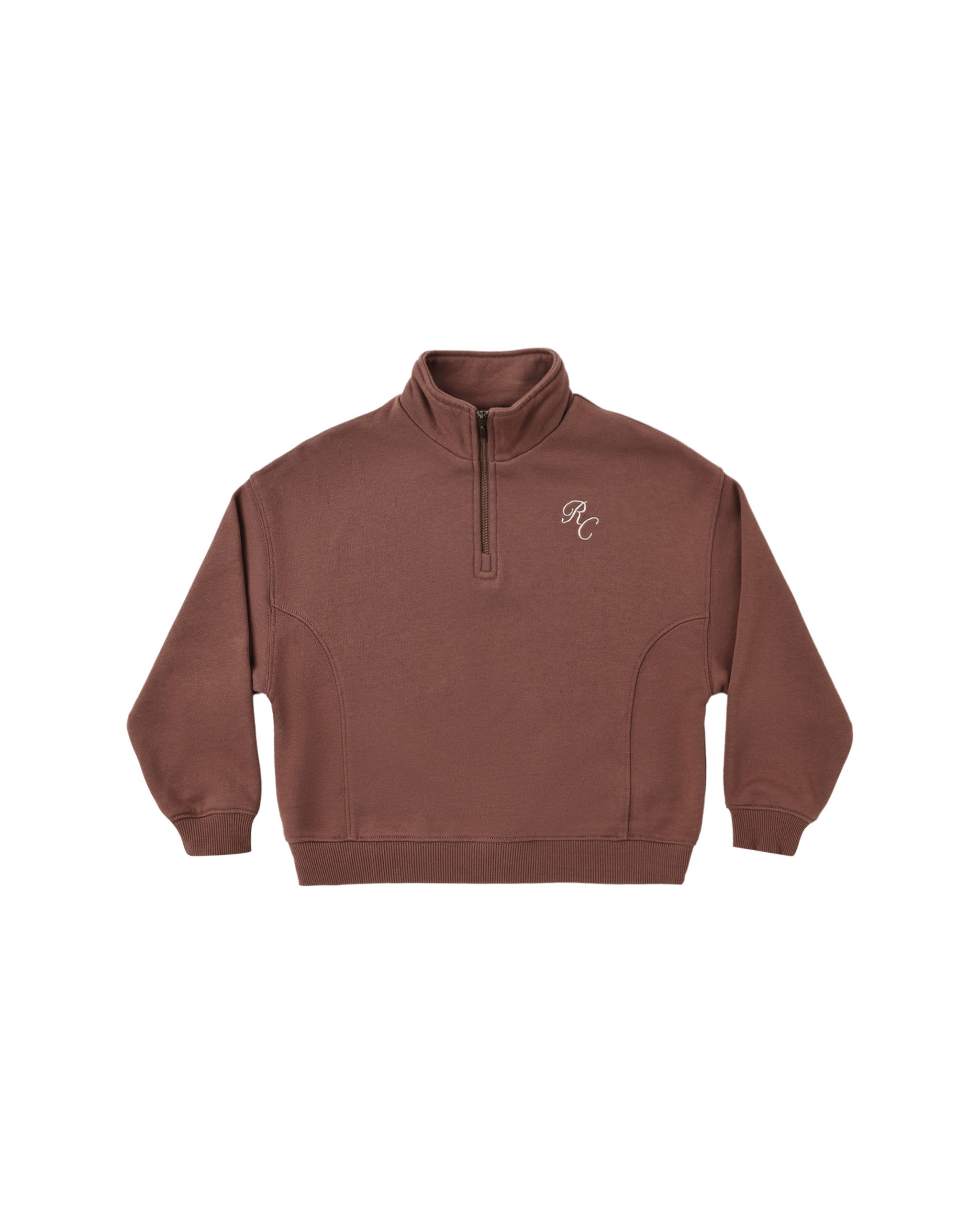 Half Zip Sweatshirt Mulberry