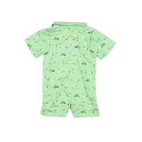 Dogwood Polo Short Sleeve Romper