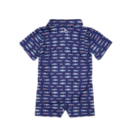 Freshwater Polo Short Sleeve Romper