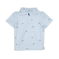 Gone Fishin' Polo Short Sleeve Shirt